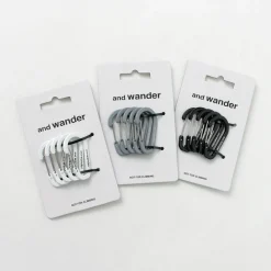 AND WANDER / Mini carabiner set