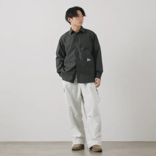 AND WANDER / Oversized Cargo Pants