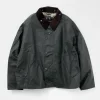 BARBOUR / Oversized Transport Wax Jacket