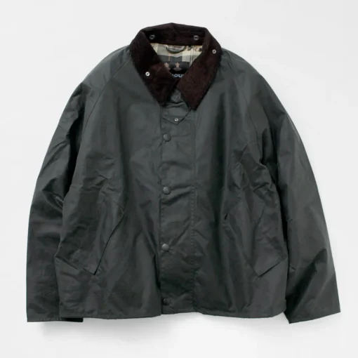 BARBOUR / Oversized Transport Wax Jacket