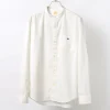 BARNS / Ox Band Collar Shirt
