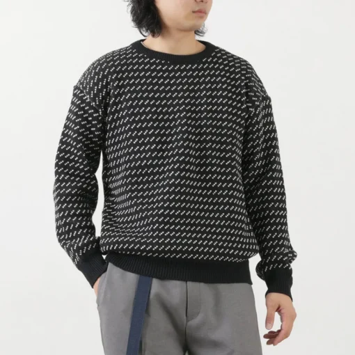 BINGHAMTON KNITTING COMPANY / Birds Eye Crew Sweater