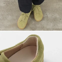 BIRKENSTOCK / Bend Low / Suede Leather Velour Leather Leather Sneakers