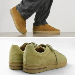 BIRKENSTOCK / Bend Low / Suede Leather Velour Leather Leather Sneakers
