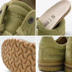 BIRKENSTOCK / Bend Low / Suede Leather Velour Leather Leather Sneakers