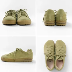 BIRKENSTOCK / Bend Low / Suede Leather Velour Leather Leather Sneakers