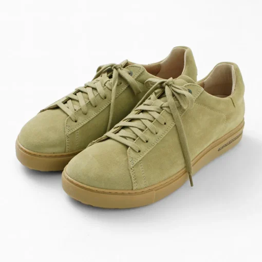 BIRKENSTOCK / Bend Low / Suede Leather Velour Leather Leather Sneakers