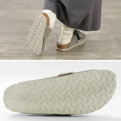 BIRKENSTOCK / Kyoto Sandals Nubuck Leather Suede