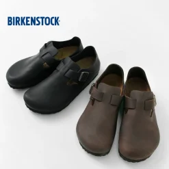 BIRKENSTOCK / LONDON / Oiled Leather Oiled Nubuck Leather Shoes