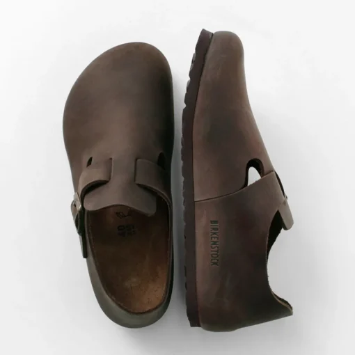 BIRKENSTOCK / LONDON / Oiled Leather Oiled Nubuck Leather Shoes