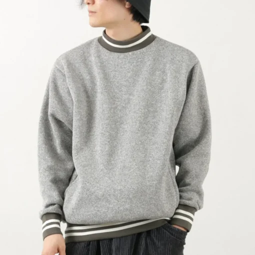 BURLAP OUTFITTER / Knit Fleece Mock Top