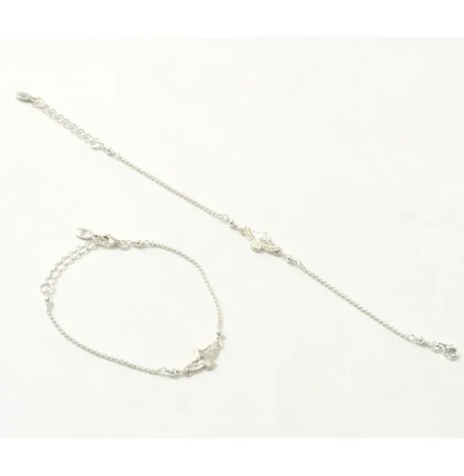CHALISA T.. / Eagle silver chain bracelet