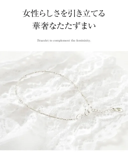 CHALISA T.. / Multi-cut Karen silver beads & tube beads / bracelet
