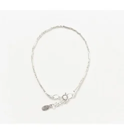 CHALISA T.. / Multi-cut Karen silver beads & tube beads / bracelet