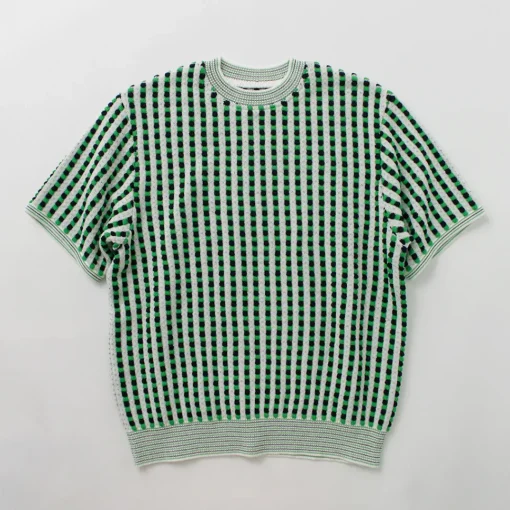 COOHEM / Retro Wave Knit Pullover
