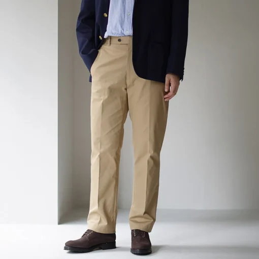 D.C.WHITE / High-density Chino Stretch Slim Tapered Pants