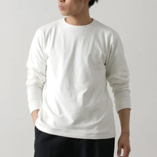 FILMELANGE / Dole Organic Raffy Jersey Long Sleeve T-Shirt