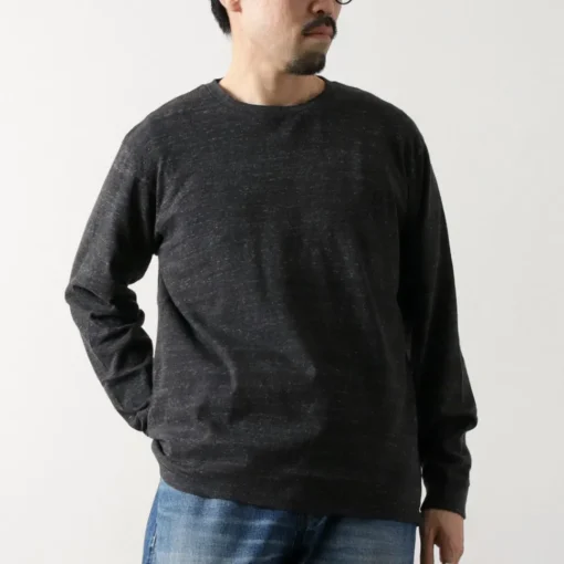 FILMELANGE / Dole Organic Raffy Jersey Long Sleeve T-Shirt