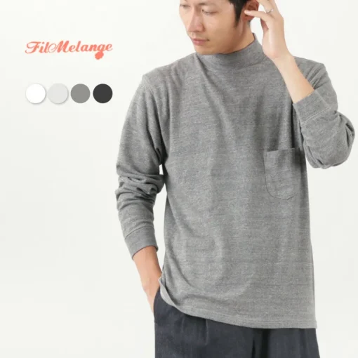 FILMELANGE / Duomo Mock Neck Tops