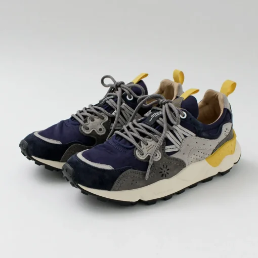 FLOWER MOUNTAIN / Yamano Three Pig Suede and Nylon Sneakers