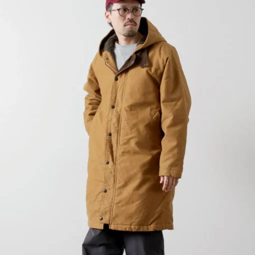 FOB FACTORY / F2450 Moleskin Hood Coat