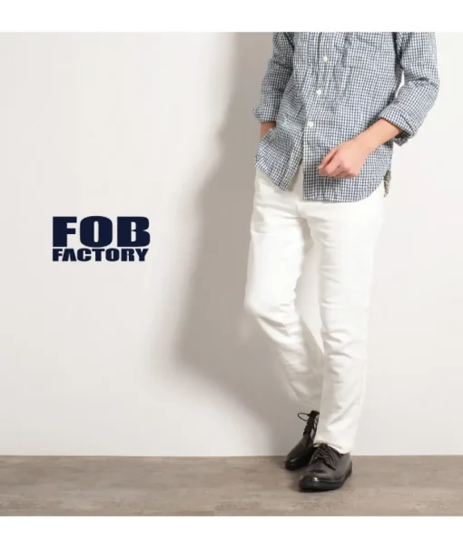 FOB FACTORY / F0438 Relaxed Narrow Easy Pants