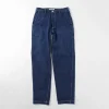 FOB FACTORY / F0511 WW2 Denim deck trousers Used finish