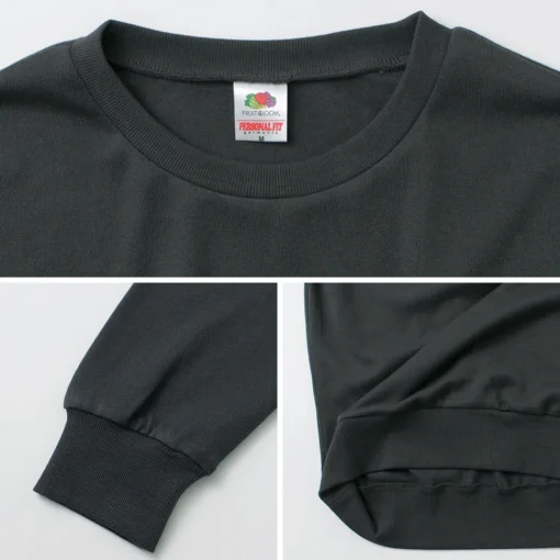 FRUIT OF THE LOOM / Knit-like Sweater