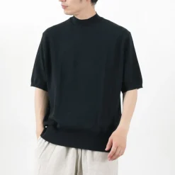 GICIPI / Calamaro Mock neck Relaxed fit Knit and sew
