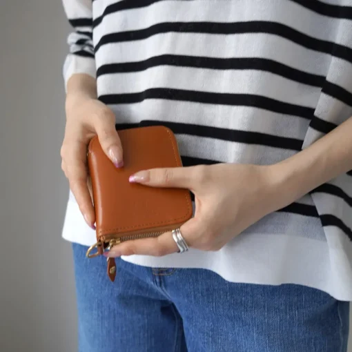 GLENROYAL / Around Zip Small Wallet
