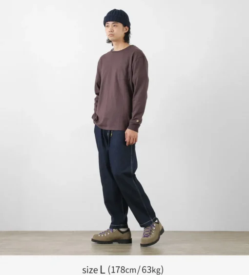 GOHEMP / Low Pocket T-Shirt