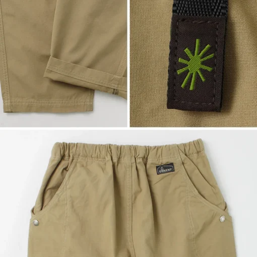 GOHEMP / Military canvas high explorer pants