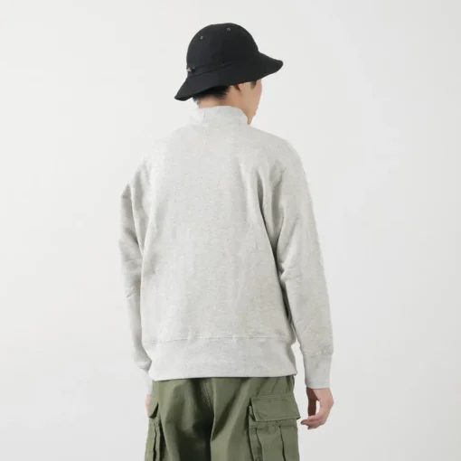 GOHEMP / Mock Neck Sweatshirt