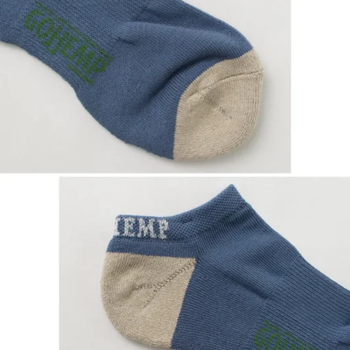 GOHEMP / Panel Pile Ankle Socks