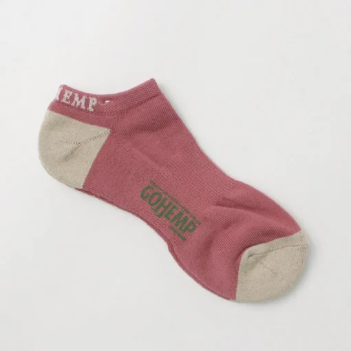 GOHEMP / Panel Pile Ankle Socks
