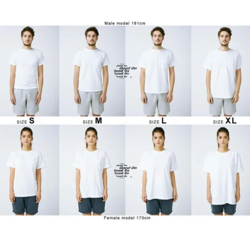 GOOD ON / GO BOY Hanging embroidery short sleeve pocket