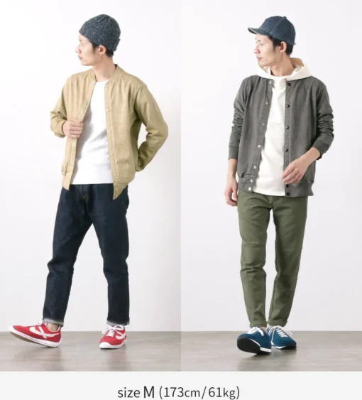 GOOD ON / Heavy Jersey Stadium Jacket