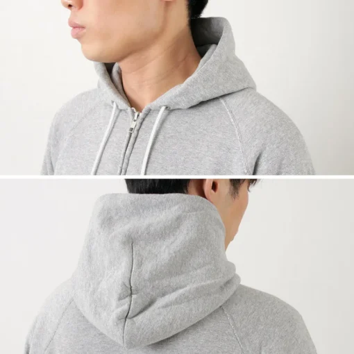 GOOD ON / Raglan Zip Hood Sweatshirt