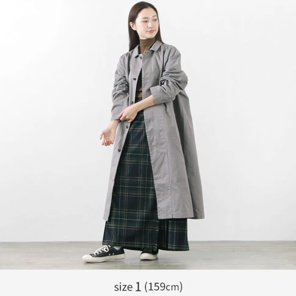 HARVESTY / Chino Cloth Overcoat