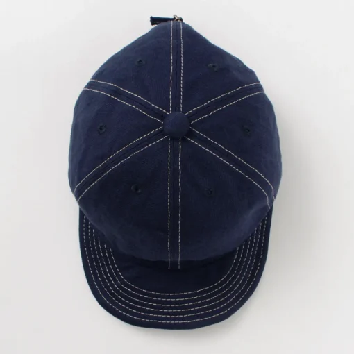HIGHER / Blue Selvage Denim Cinchback Cap