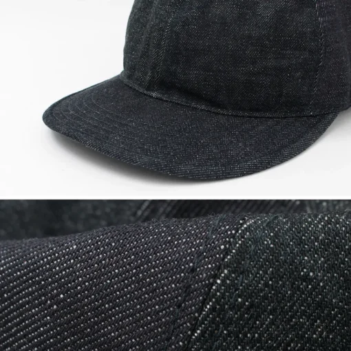 HIGHER / Denim multi-panel cap