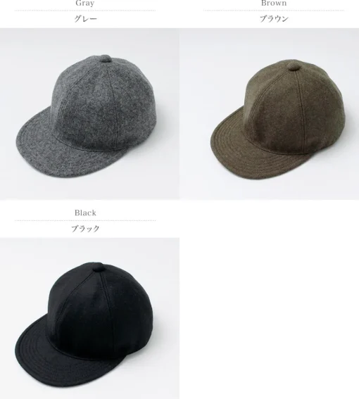 HIGHER / Melton Long Brim Cap
