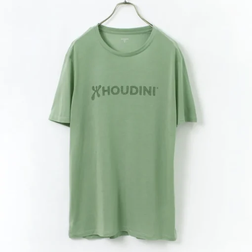 HOUDINI / Tree Tee Drawing logo /wood pulp T-shirt