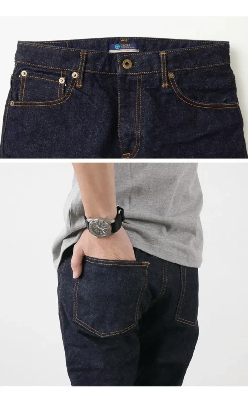 JAPAN BLUE JEANS / J401 Circle 14.8 oz. classic straight jeans