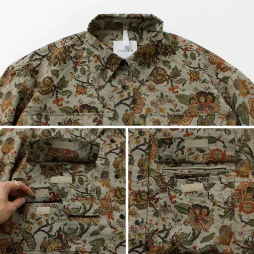 JUGEM / Printed Dry Cargo Shirt