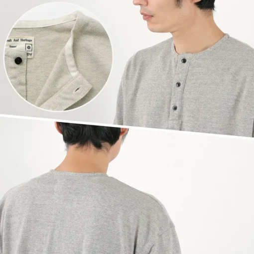 KEPANI / Canoco Henry Neck T-shirt