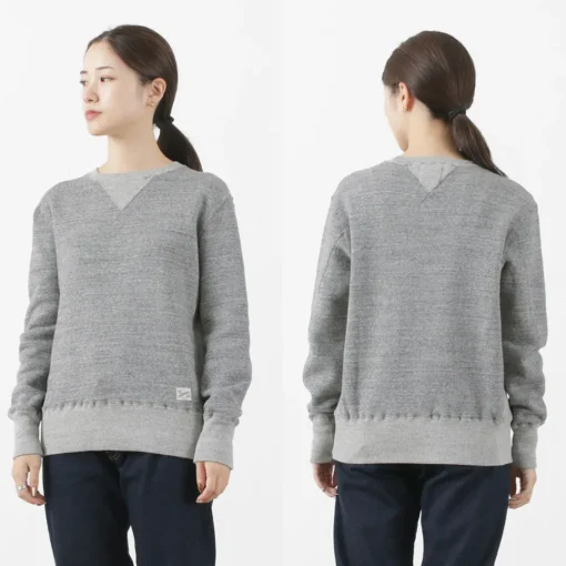 KEPANI / Crew Neck Set-In Sleeve Sweatshirt