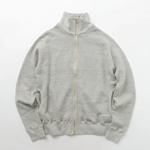 KEPANI / Great Smoky Raffybrushed-lining stand neck sweatshirt jacket