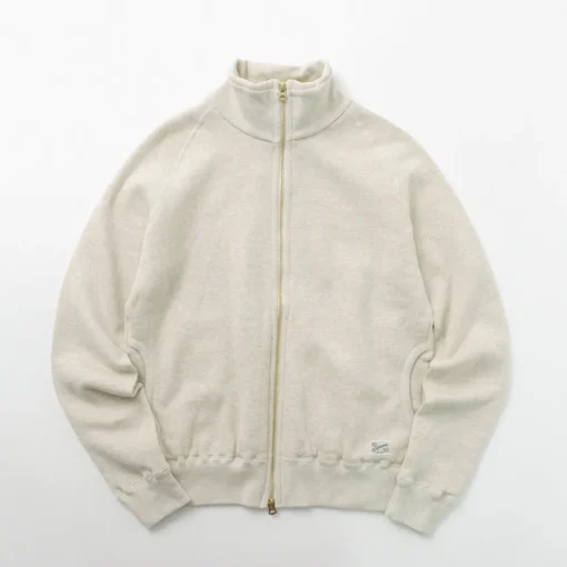 KEPANI / Great Smoky Raffybrushed-lining stand neck sweatshirt jacket