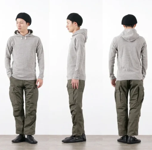 KEPANI / Hooded Pullover Raffi Stretch Milling Long Sleeves